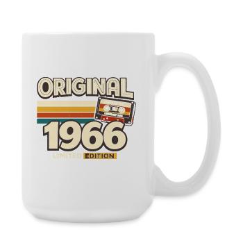 1966 Original Vintage Vintage Gift - Large Mug 440 ml - white - Right