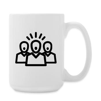 chorale - Grande tasse 440 ml - blanc - Droite