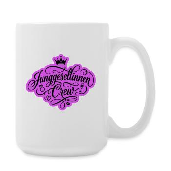 Junggesellinnenabschied Crew Jga - Große Tasse 440 ml - Weiß - Rechts