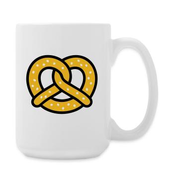 Pretzel Bavaria Pretzel Baker Beer Garden Folk Festival - Large Mug 440 ml - white - Right