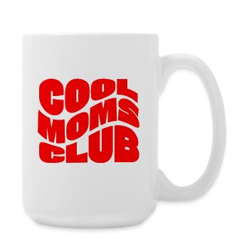 Cool moms club - Grande tasse 440 ml - blanc - Droite
