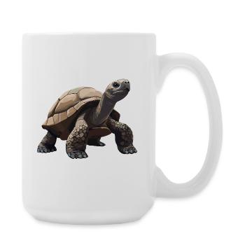 Tortues Tortue - Grande tasse 440 ml - blanc - Droite