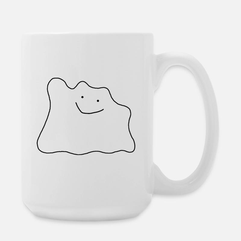 Friendly blob - Large Mug 440 ml - white