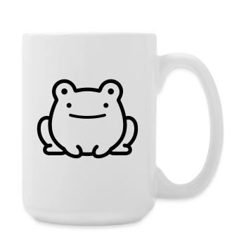 frog - Large Mug 440 ml - white - Right