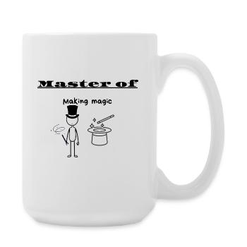 Maître de la Création de la Magie - Grande tasse 440 ml - blanc - Droite