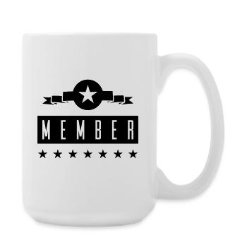 Members - Large Mug 440 ml - white - Right