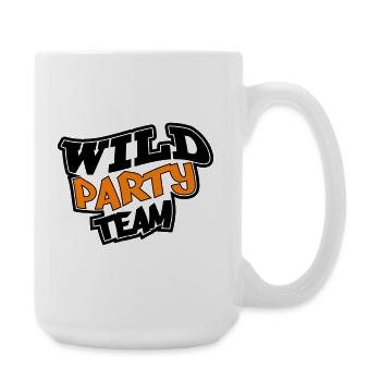Équipe de fête sauvage - Grande tasse 440 ml - blanc - Droite