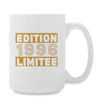 1996 30 ans Anniversaire Vintage Cadeau - Grande tasse 440 ml - blanc - Droite