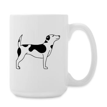 Dog - Large Mug 440 ml - white - Right