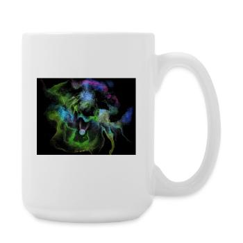 Orbe de la Nébuleuse de Fumée Cosmique - Grande tasse 440 ml - blanc - Droite