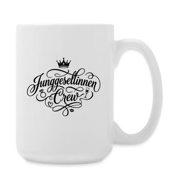 Junggesellinnenabschied Crew Jga - Große Tasse 440 ml - Weiß - Rechts