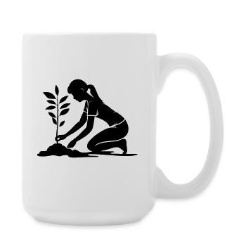 Planting Environment - Large Mug 440 ml - white - Right