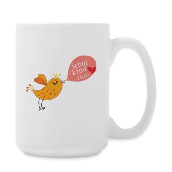  Schulkind 2026 - Große Tasse 440 ml - Weiß - Rechts