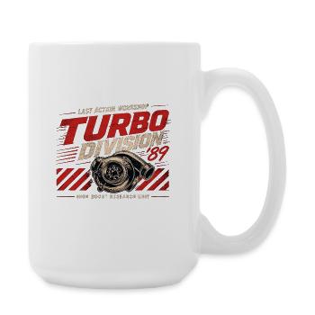 Turbo_Division_89 - Große Tasse 440 ml - Weiß - Rechts