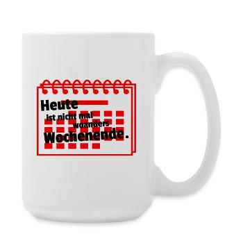 Nowhere weekend - Large Mug 440 ml - white - Right
