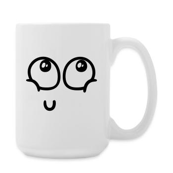 Joy overload - Large Mug 440 ml - white - Right