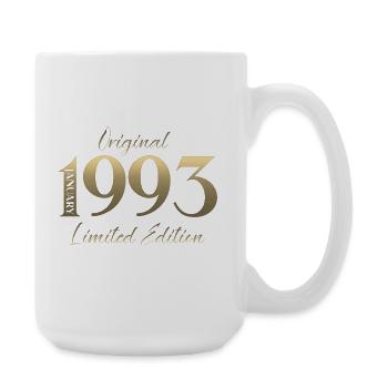 33rd Birthday Original January 1993 - Large Mug 440 ml - white - Right