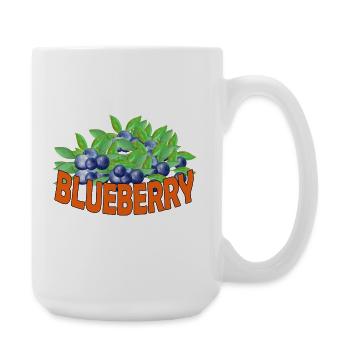 Blueberry - Large Mug 440 ml - white - Right