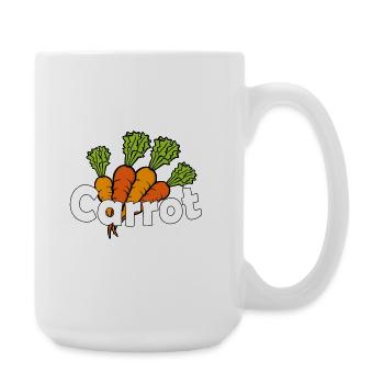 CAROTTE - Grande tasse 440 ml - blanc - Droite