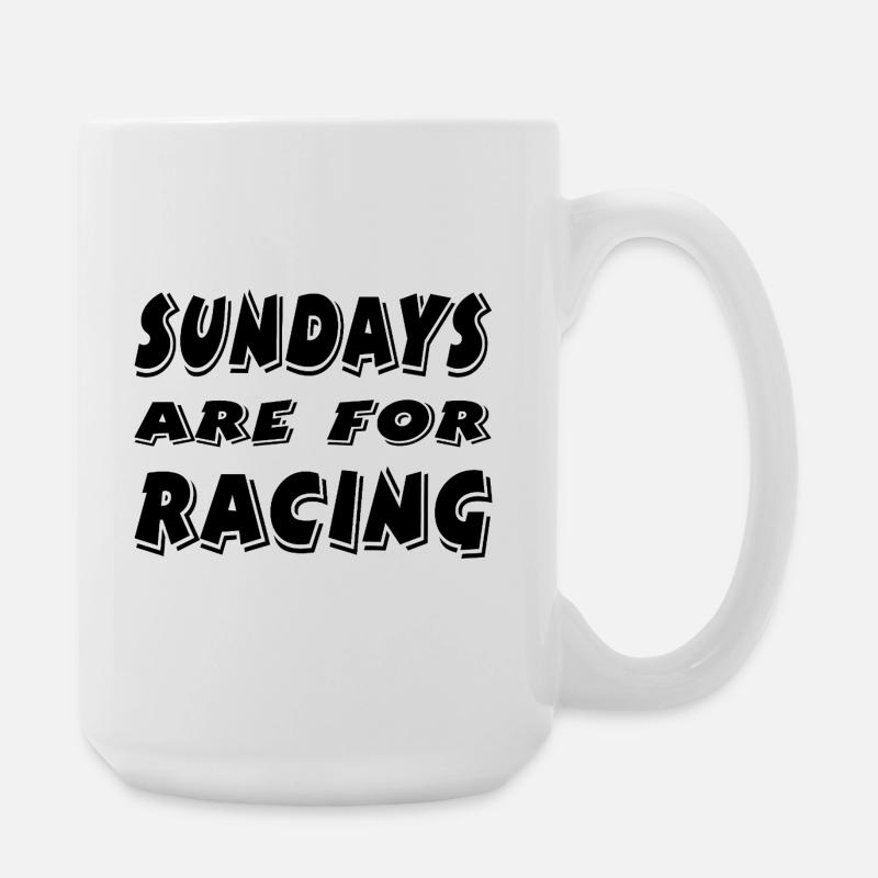 Car - Large Mug 440 ml - white