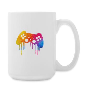 Joueurs - Grande tasse 440 ml - blanc - Droite