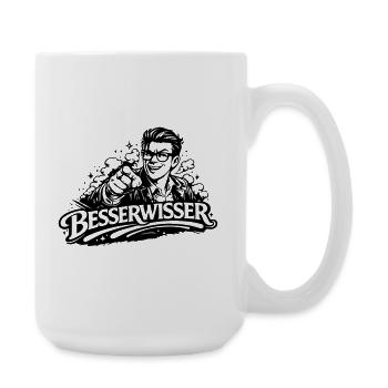 Beserwisser - Grande tasse 440 ml - blanc - Droite