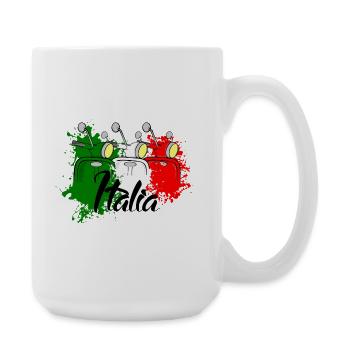 Scooter Italia - Große Tasse 440 ml - Weiß - Rechts
