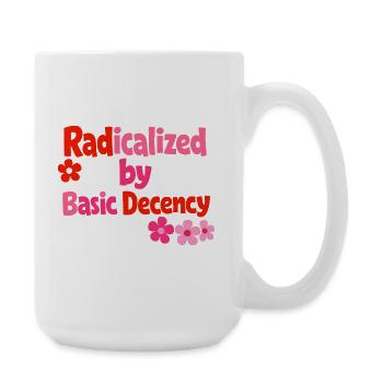 Radical Decency Rétro Bloom - Grande tasse 440 ml - blanc - Droite