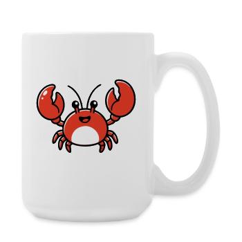 AI Human Fan Club - Große Tasse 440 ml - Weiß - Rechts