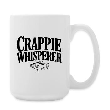 Crappie Whisperer - Große Tasse 440 ml - Weiß - Rechts