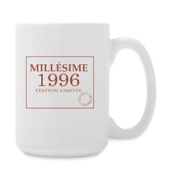 Millésime 1996 30 ans Anniversaire Vintage Cadeau. - Grande tasse 440 ml - blanc - Droite