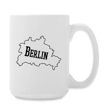 Berlin - Große Tasse 440 ml - Weiß - Rechts