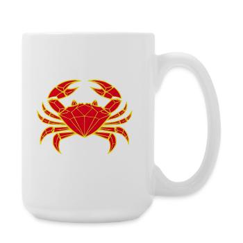 Cancer – Protection et force - Grande tasse 440 ml - blanc - Droite