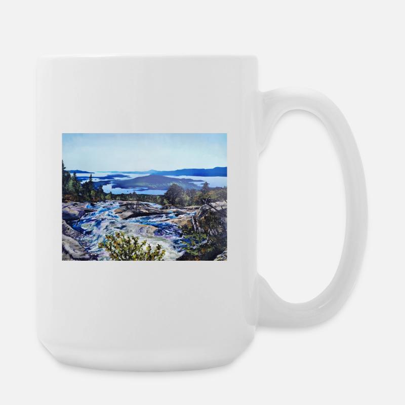 Bremstølen - Large Mug 440 ml - white