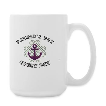 Father’s Day - Large Mug 440 ml - white - Right