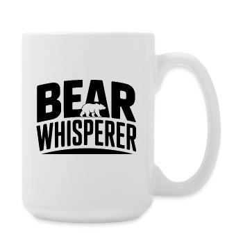 Le Murmureur d’Ours - Grande tasse 440 ml - blanc - Droite