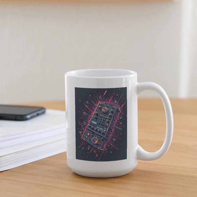Digital DJ Controller Explosion Large Mug 440 ml
