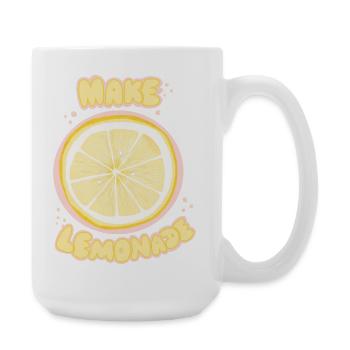 Lemon soda - Large Mug 440 ml - white - Right