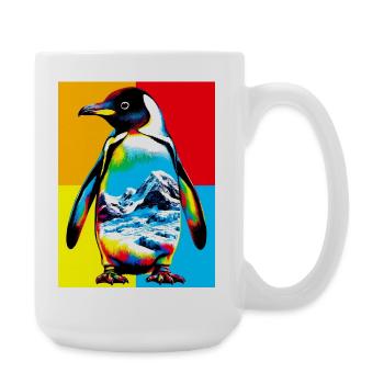 penguin - Large Mug 440 ml - white - Right