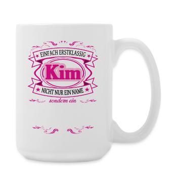Qualitätsmerkmal Kim einfach Erstklassig - Große Tasse 440 ml - Weiß - Rechts