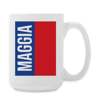 Maggia Ticino Souvenir T-Shirt - Large Mug 440 ml - white - Right