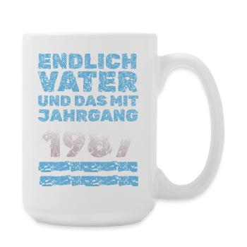 Père 1987 - Grande tasse 440 ml - blanc - Droite