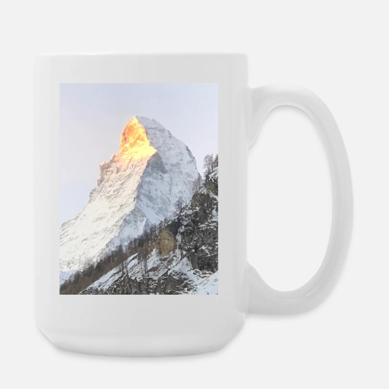 Matterhorn 2 - Large Mug 440 ml - white