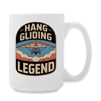 Hang gliders hang gliders Air sports enthusiasts - Large Mug 440 ml - white - Right