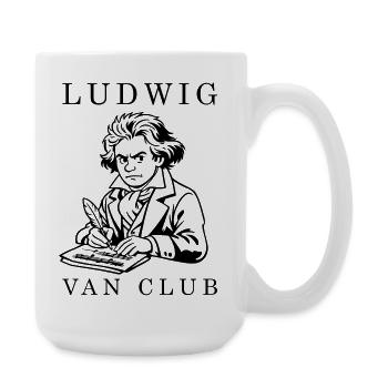 Beethoven - Large Mug 440 ml - white - Right