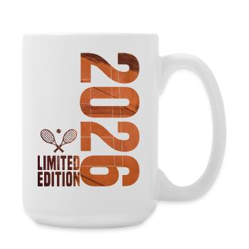 Tennis 2026, Limited Edition Shirt, Hoodie, Socken - Große Tasse 440 ml - Weiß - Rechts