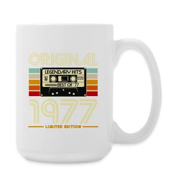 Original 1977 Limited Edition Cassette - Large Mug 440 ml - white - Right