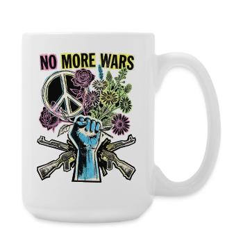 Paix Paix contre la guerre - Grande tasse 440 ml - blanc - Droite