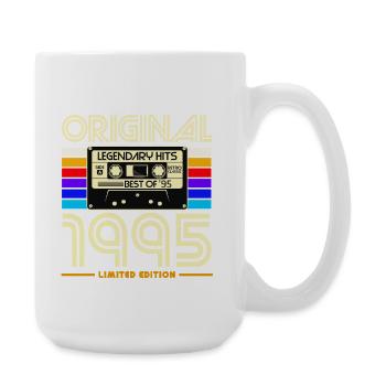 Originale limitierte Kassette von 1995 - Große Tasse 440 ml - Weiß - Rechts