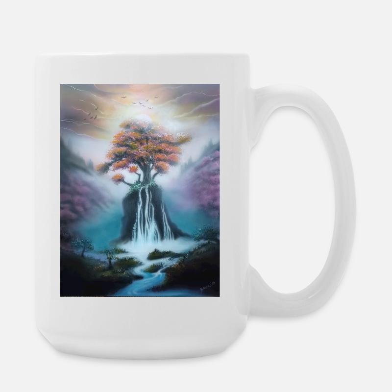 Dreamscape - Large Mug 440 ml - white